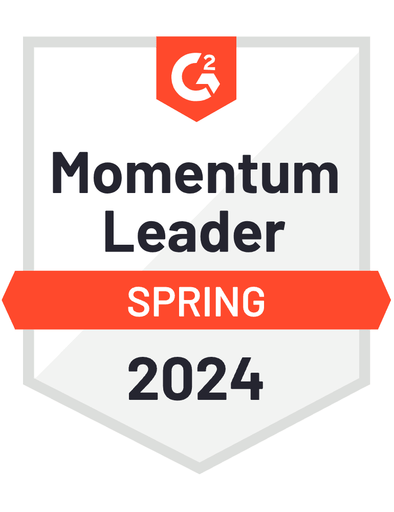 G2 Spring 2024 Momentum Leader Image