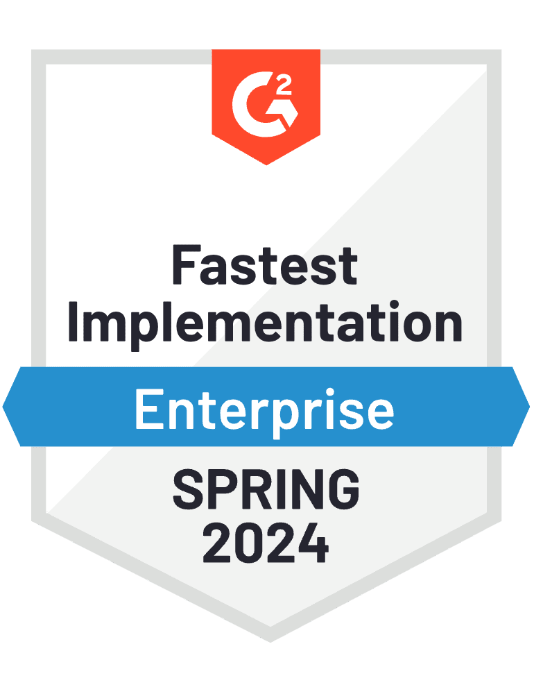 G2 Spring 2024 Sistema di gestione della formazione Immagine di implementazione più veloce