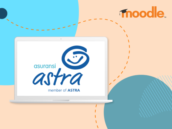 Como o Asuransi Astra aumentou o envolvimento com o aprendizado em 340% com a imagem do Moodle