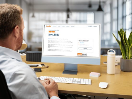 Moodle accoglie lern.link GmbH come partner certificato Premium in Germania Immagine