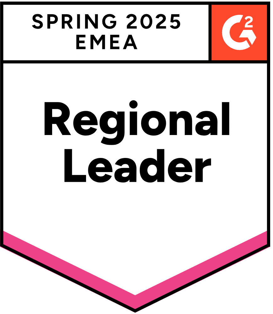 G2 Spring 2025 Leader regionale - Immagine EMEA