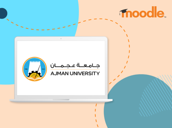 Como a Ajman University ampliou o aprendizado bilíngue para mais de 10.000 alunos com o Moodle Image