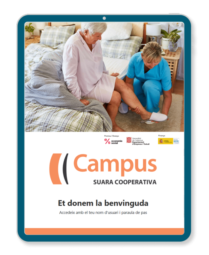 Page d'accueil de la plateforme Campus Suara.