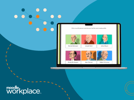 Del pasado al presente: Moodle Workplace da vida a la historia europea Imagen