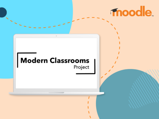 Como a Modern Classrooms economiza 8 horas de trabalho por semana com a imagem Moodle LMS