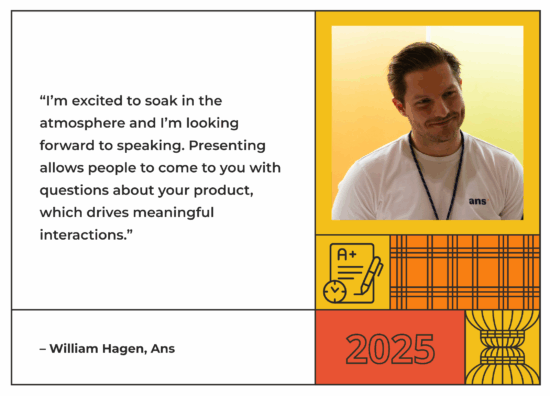 William Hagen from Ans speaks about attending MoodleMoot Global 2025 Image