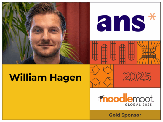 Who’s presenting at MoodleMoot Global 2025? Meet William Hagen from Ans Image