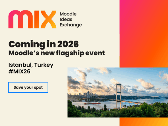 New for 2026: MoodleMoot Global becomes MIX — Moodle Ideas Exchange Image