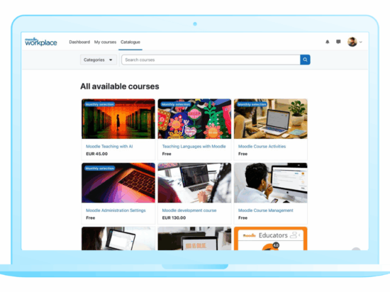 Highlighted courses in the Learning Catalogue Image