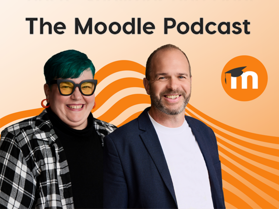 Introducing our new Moodle Podcast hosts, Dan Lehner and Shalimar Anderson Image
