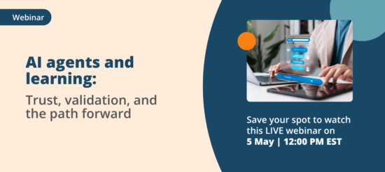 AI agents webinar banner