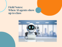 Note sul campo: Quando gli agenti AI si presentano in classe