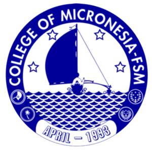 Logotipo da Faculdade da Micronésia.