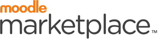 Logotipo do Moodle Marketplace.